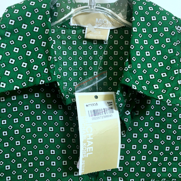 SOLD♥️NWT MICHAEL KORS Button Down Career Shirt - Picture 3 of 7